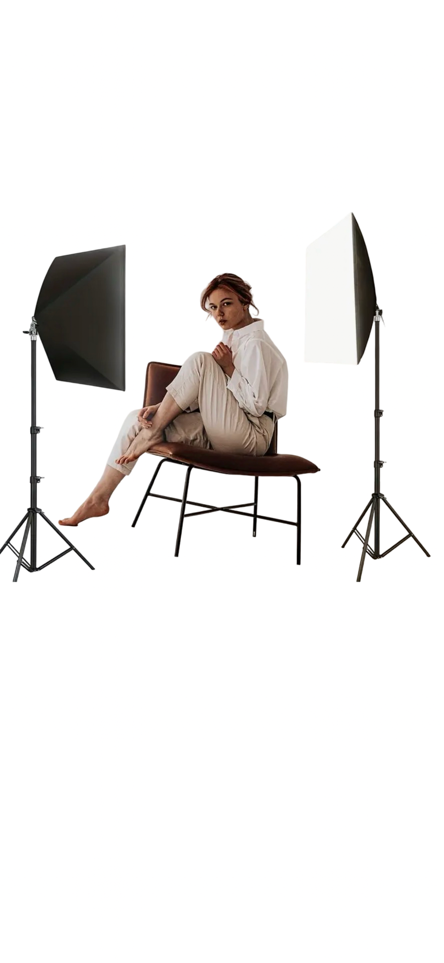 2pcs Softbox Lighting Kit Rental