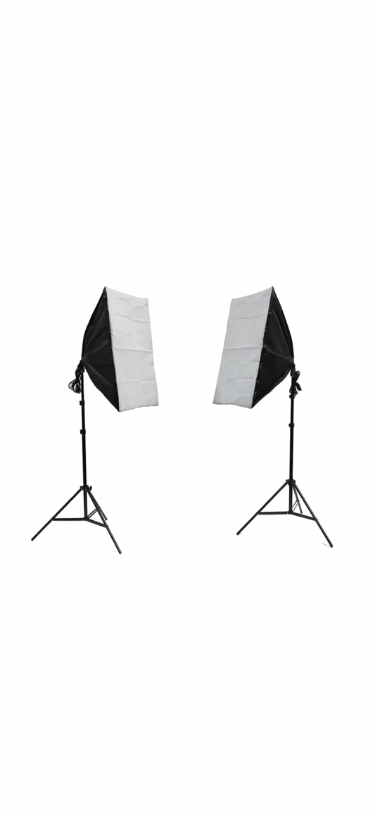 2pcs Softbox Lighting Kit Rental